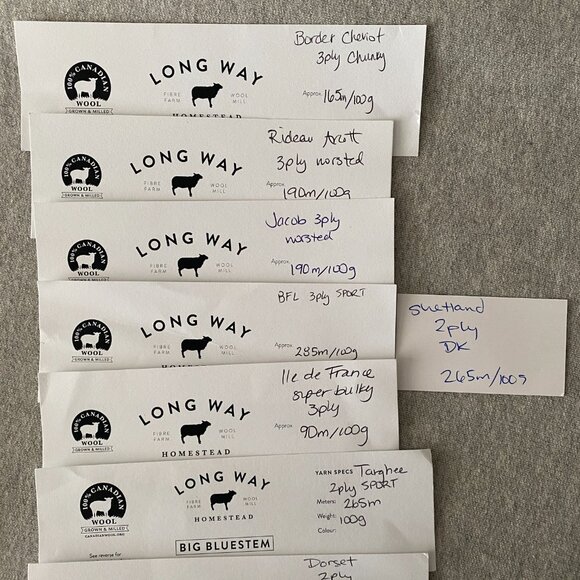 NWT Long Way Homestead Breed Specific Yarn - Monthly Subscriptions Lot of 9 - Picture 7 of 8